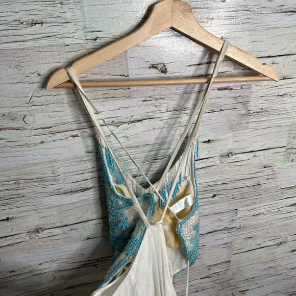 Free People Turquoise Spirit Maxi Dress size 12 - Picture 14 of 14